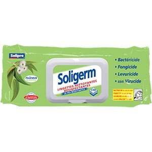 Lingettes Nettoyantes Désinfectantes Soligerm Solipro - 1