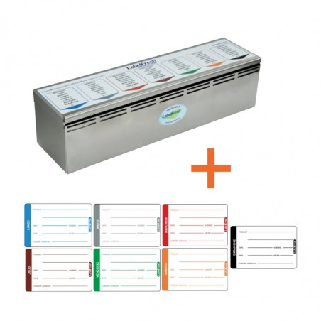 Boîte et Etiquettes de Traçabilité Starter Kit Pro LabelFresh - 1