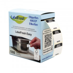 Etiquette de Traçabilité Label FreshEasy - Dimanche - 30 x 25 mm - Lot de 1000 LabelFresh - 2
