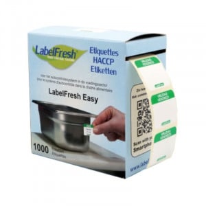 Etiquette de Traçabilité Label FreshEasy - Vendredi - 30 x 25 mm - Lot de 1000 LabelFresh - 2