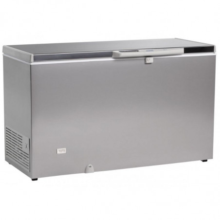 Congélateur Coffre Professionnel Inox - 368 L TENSAI - 1