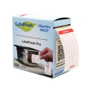 Etiquette de Traçabilité LabelFresh Pro - Mercredi - 70 x 45 mm - Lot de 500 LabelFresh - 2