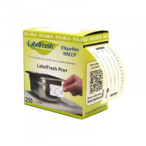 Etiquette de Traçabilité LabelFresh Soluble Pro - Jeudi - 60 x 30 mm - Lot de 250 LabelFresh - 2