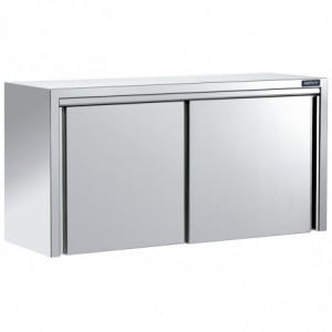 Armoire Inox Murale à Portes Coulissantes 1200x400x600 Distform - 1