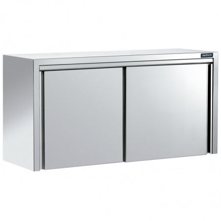 Armoire Inox Murale à Portes Coulissantes 1800x400x600 Distform - 1