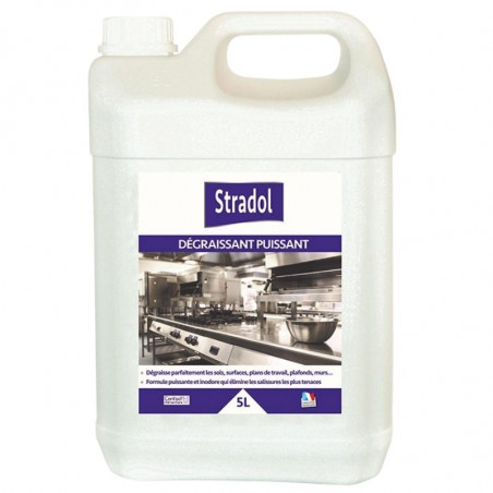 Dégraissant Spécial Cuisine pour Sols et Surfaces - 5 L Stradol - 1 Dégraissant Spécial Cuisine pour Sols et Surfaces - 5 L Stradol - 1