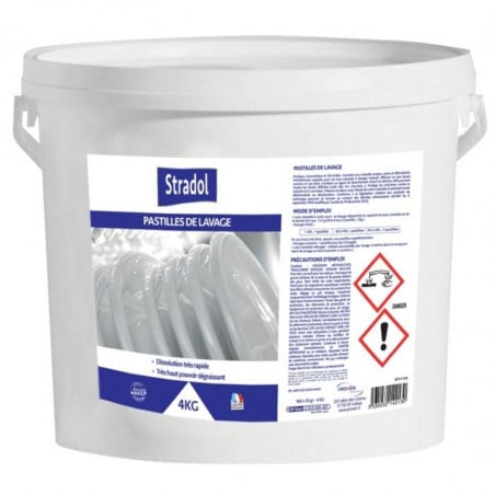Pastilles de Lavage pour Lave-Vaisselle - 160 Pastilles de 25 g Stradol - 1 Pastilles de Lavage pour Lave-Vaisselle - 160 Pastilles de 25 g Stradol - 1
