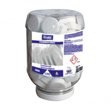 Pastilles de Lavage Dose pour Lave-Vaisselle - 108 Pastilles de 25 g Stradol - 1 Pastilles de Lavage Dose pour Lave-Vaisselle - 108 Pastilles de 25 g Stradol - 1