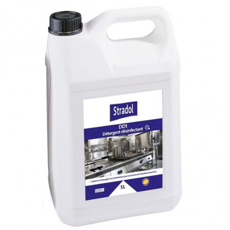Nettoyant, Dégraissant et Désinfectant DD1 - 5 L Stradol - 1 Nettoyant, Dégraissant et Désinfectant DD1 - 5 L Stradol - 1