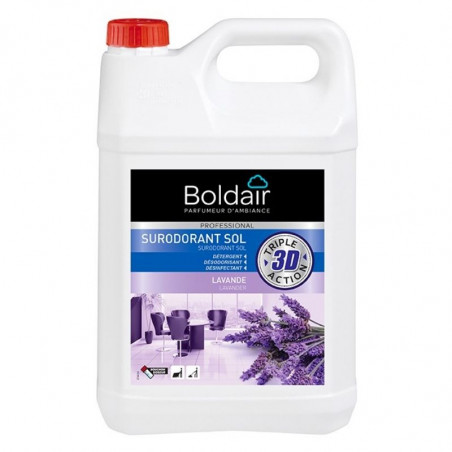 Détergent Surodorant pour Sols et Surfaces - Parfum Lavande - 5 L Boldair - 1 Détergent Surodorant pour Sols et Surfaces - Parfum Lavande - 5 L Boldair - 1