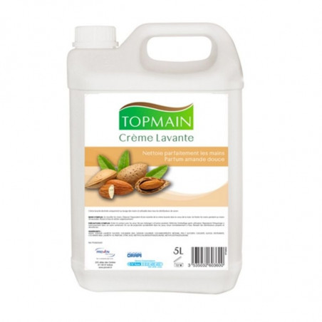 Crème Lavante pour les Mains - Amande - 5 L TOPMAIN - 1 Crème Lavante pour les Mains - Amande - 5 L TOPMAIN - 1