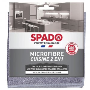 Microfibre Cuisine 2 en 1 - 320 x 320 mm SPADO - 1