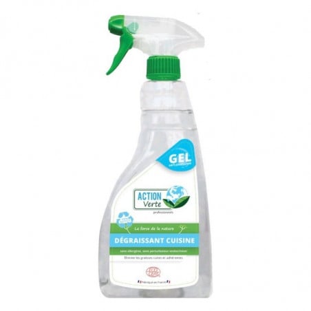 Spray Gel Dégraissant pour Cuisine - 750 ml Action Verte - 1