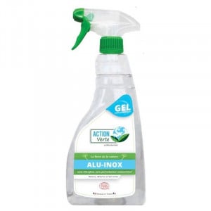 Spray Gel Nettoyant Dégraissant pour Inox et Aluminium - 750 ml Action Verte - 1