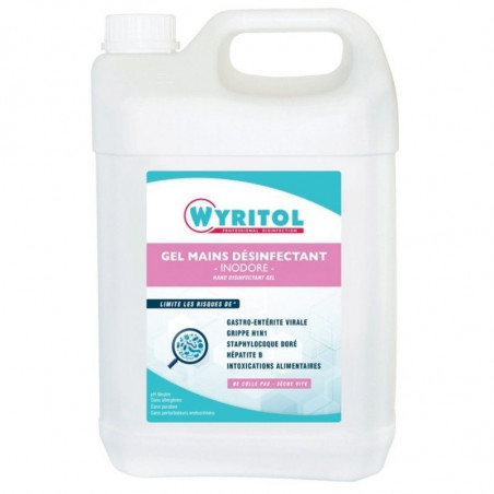 Gel Hydroalcoolique - 5 L Wyritol - 1