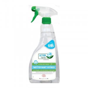 Spray Gel Nettoyant pour Vitres - 750 ml Action Verte - 1