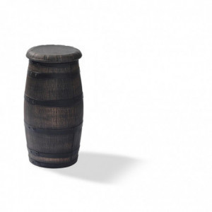 Tabouret De Bar Tonneau Ø 42 Cm VEBA - 1