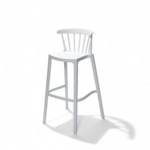 Tabouret de Bar Windson en Polypropylène - Blanc VEBA - 1