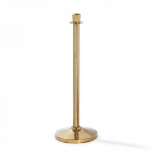 Poteau Guide File Luxe - Laiton - 32 cm VEBA - 1