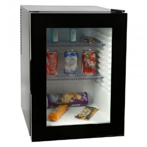 Mini Frigo Bar à Porte Vitrée Noir - 30 L FourniResto - 1