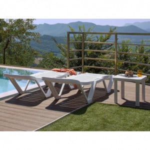 Table Andorra - 47 x 47 cm - Anthracite - Lot de 6 Garbar - 5