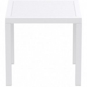 Table Arctic - 80 x 80 cm - Blanc Garbar - 1