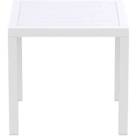 Table Arctic - 80 x 80 cm - Blanc Garbar - 1