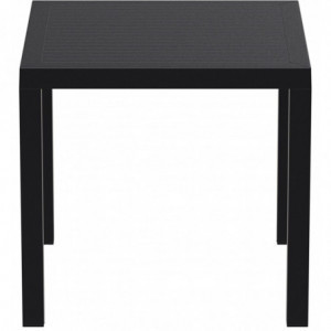 Table Arctic - 80 x 80 cm - Noir Garbar - 1