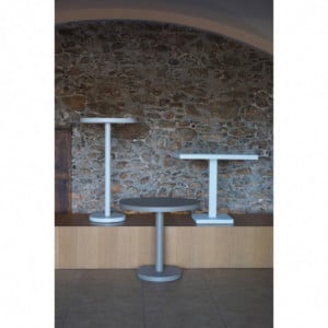 Table Barcino - 90 x 90 cm - Blanc Resol - 2