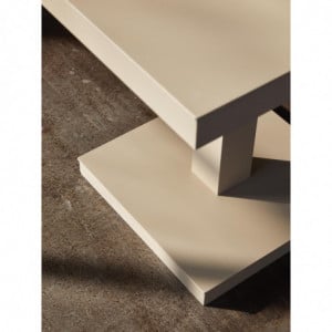 Table Barcino - 90 x 90 cm - Blanc Resol - 3