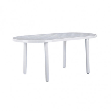 Table Brava - 180 x 90 cm - Blanc - Lot de 2 Garbar - 1