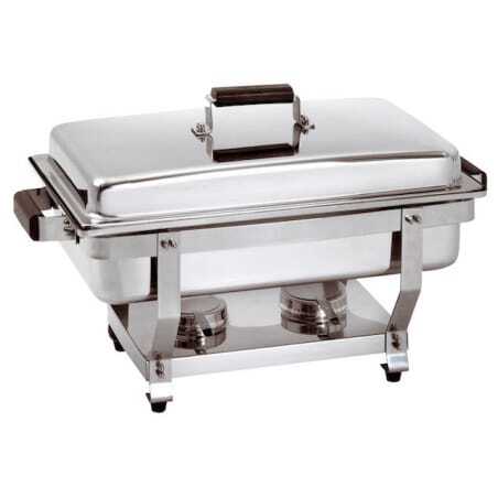 Chafing Dish GN 1/1 avec Poignées Aspect Bois Bartscher - 1 Chafing Dish GN 1/1 avec Poignées Aspect Bois Bartscher - 1