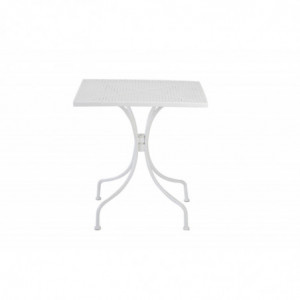 Table Egeo - 70 x 70 cm - Blanc Garbar - 1