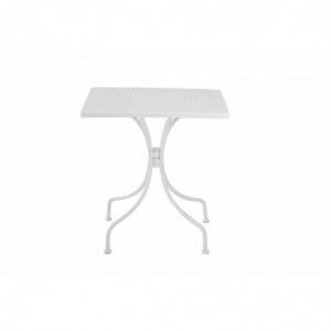 Table Egeo - 70 x 70 cm - Blanc Garbar - 1