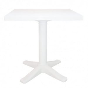 Table Esculapi - 70 x 70 cm - Blanc Garbar - 1