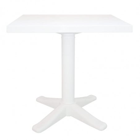 Table Esculapi - 70 x 70 cm - Blanc Garbar - 1