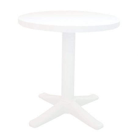 Table Esculapi - Ø 70 cm - Blanc Garbar - 1
