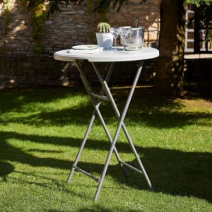 Table Hamlet - 110 cm - Blanc Garbar - 6