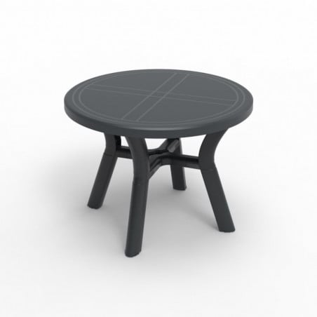Table Jazmin - Ø 100 cm - Anthracite Garbar - 1