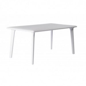 Table New Dessa - 160 x 90 cm - Blanc Resol - 1