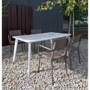 Table New Dessa - 160 x 90 cm - Chocolat Resol - 7