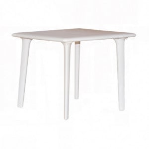 Table New Dessa - 90 x 90 cm - Blanc Resol - 1