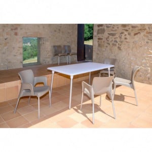Table New Flash - 160 x 90 cm - Blanche Resol - 4