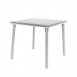 Table New Flash - 90 x 90 cm - Blanche Resol - 1