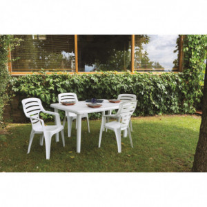 Table Olot - 140 x 90 cm - Blanc Garbar - 6