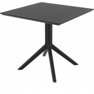 Table Sky - 80 x 80 cm - Noir Garbar - 1
