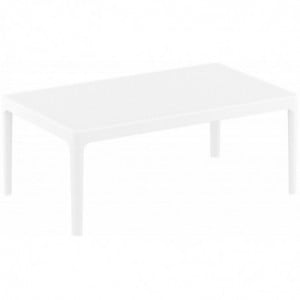 Table Sky Lounge - 100 x 60 cm - Blanc Garbar - 1