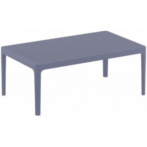 Table Sky Lounge - 100 x 60 cm - Gris Foncé Garbar - 1