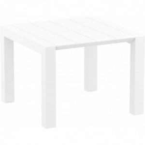 Table Extensible Vegas - 140 x 100 cm - Blanc Garbar - 3