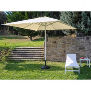 Pied de Parasol Siro Noir - Ø 50 cm - 35 Kg Garbar - 4